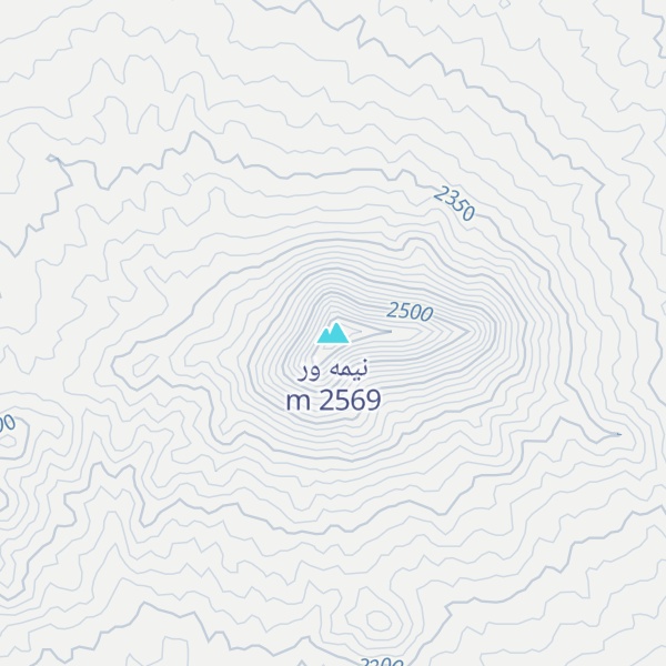Map of نیمه ور