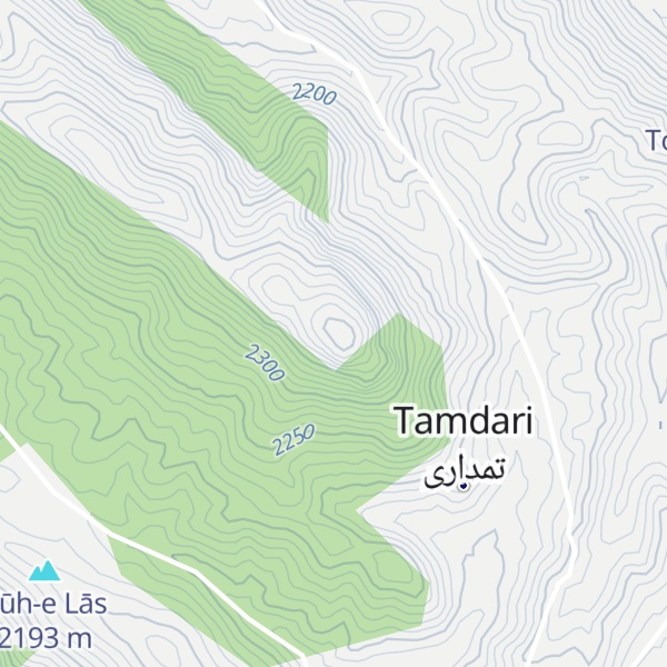 Map of Kūh-e Do Band
