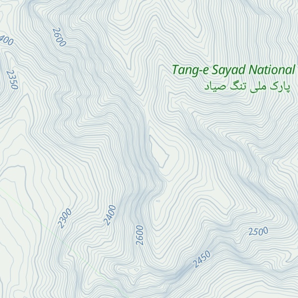 Map of Kūh-e Jeylūn