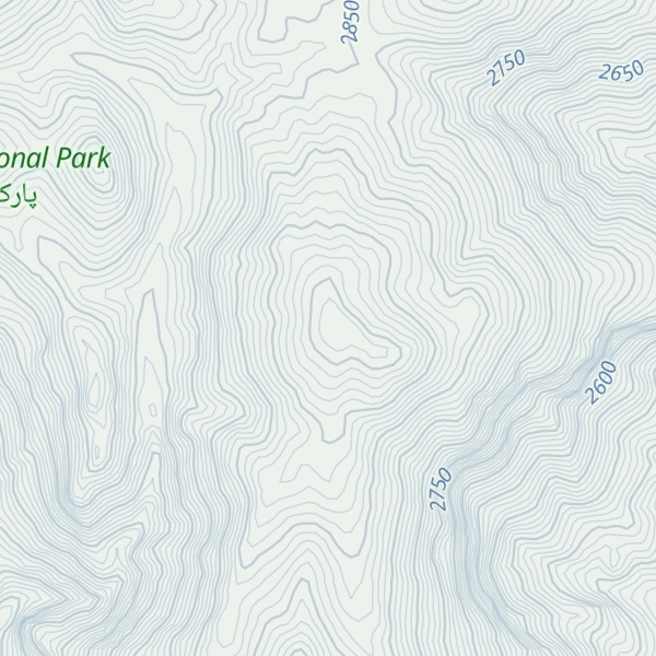 Map of Kūh-e Taqshestān