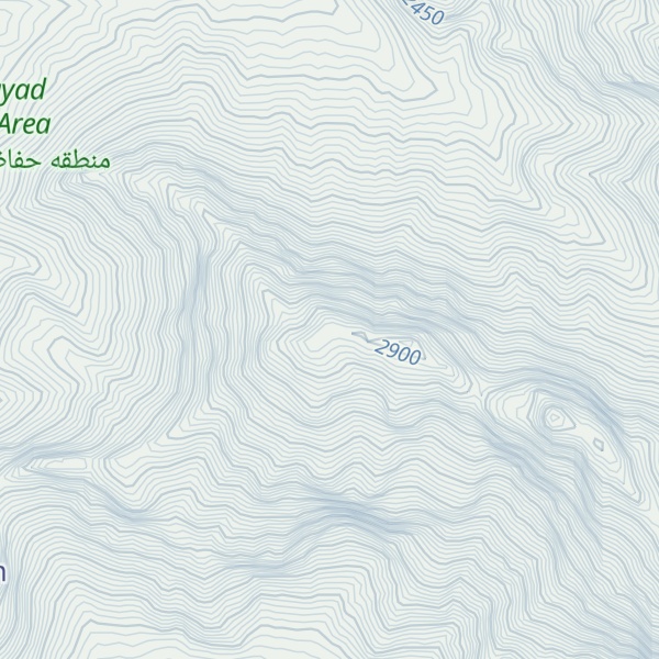 Map of Tappeh-ye Zūnīāl