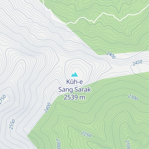 Map of Kūh-e Sang Sarak