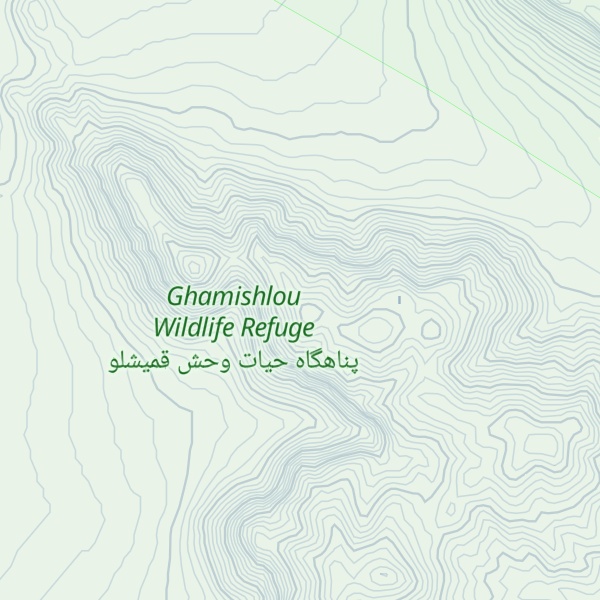 Map of Kūh-e Ţūqī