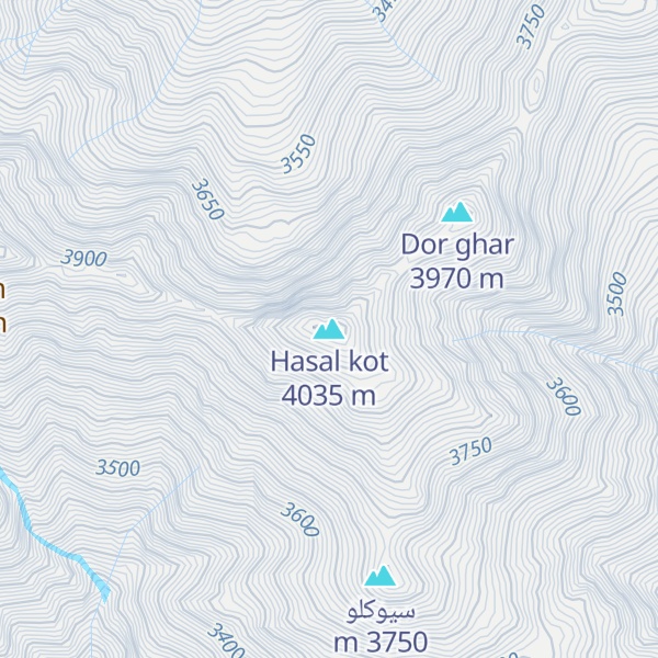Map of Hasal kot