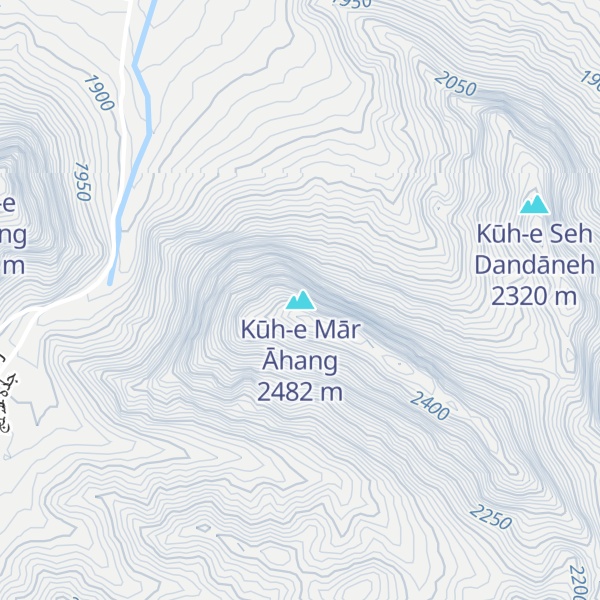 Map of Kūh-e Mār Āhang
