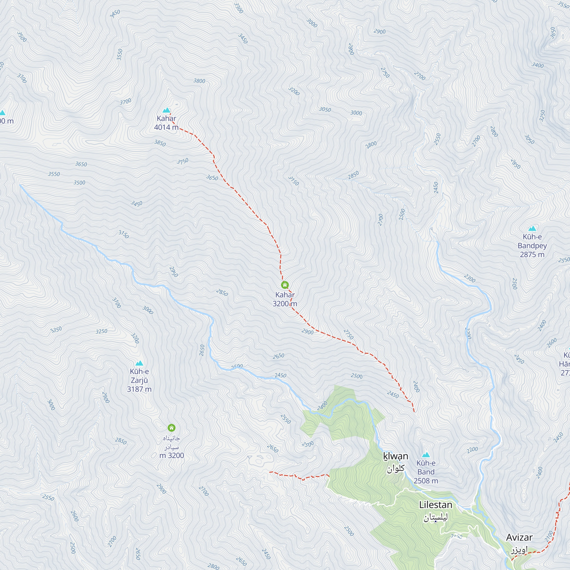 Kahar map