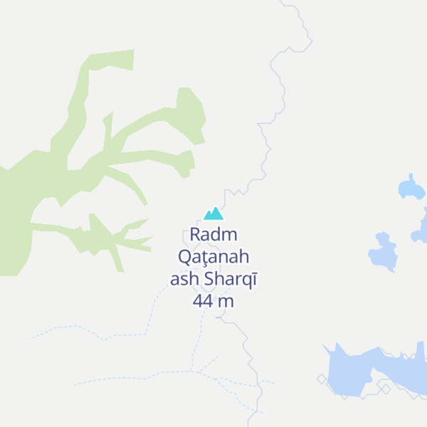 Map of Radm Qaţanah ash Sharqī