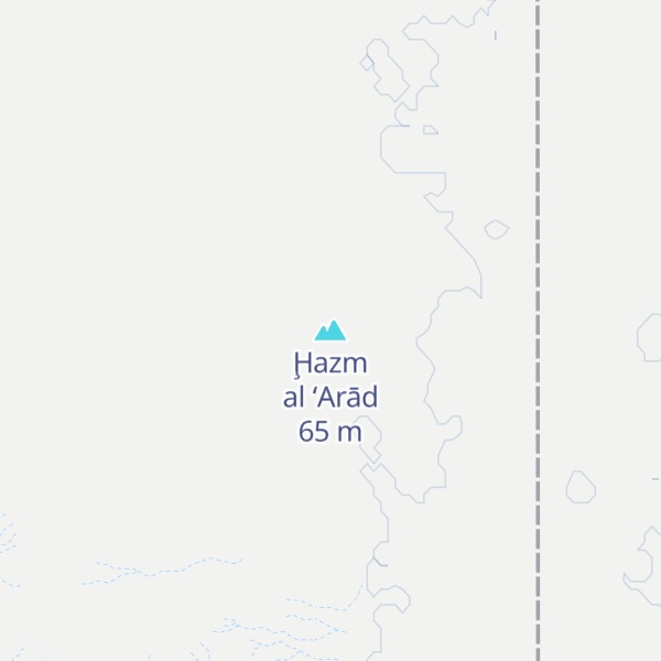Map of Ḩazm al ‘Arād