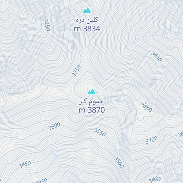 Map of حموم کِر