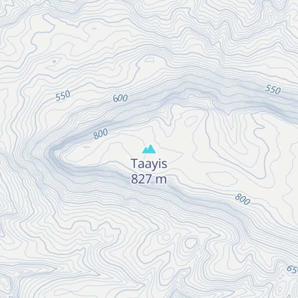 Map of Taayis