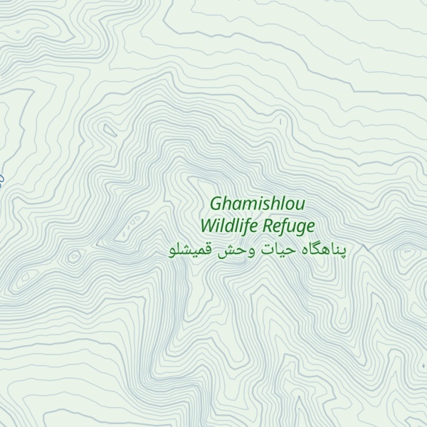 Map of Kūh-e Zalūl