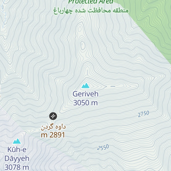 Map of Geriveh
