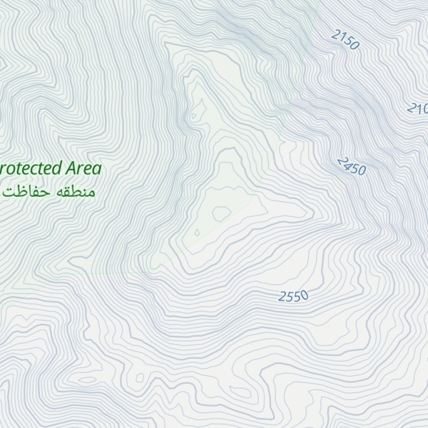 Map of Kūh-e Pāzan Pīr