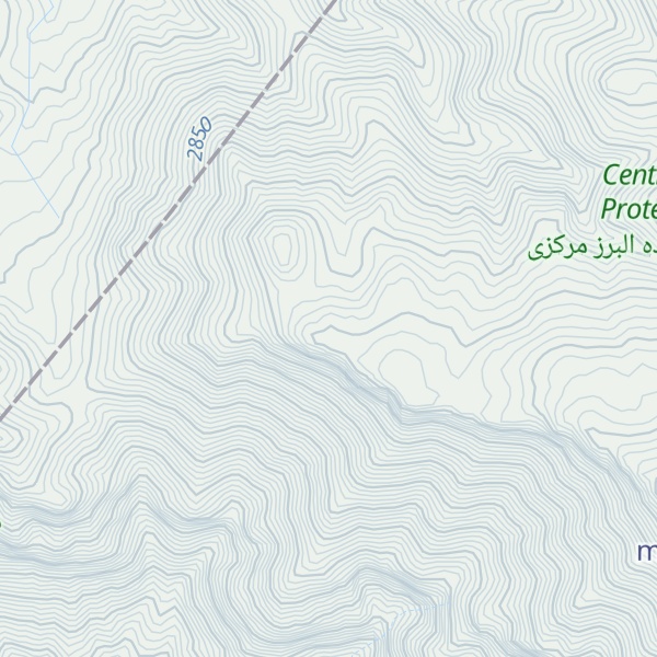 Map of Kūh-e Sīvak