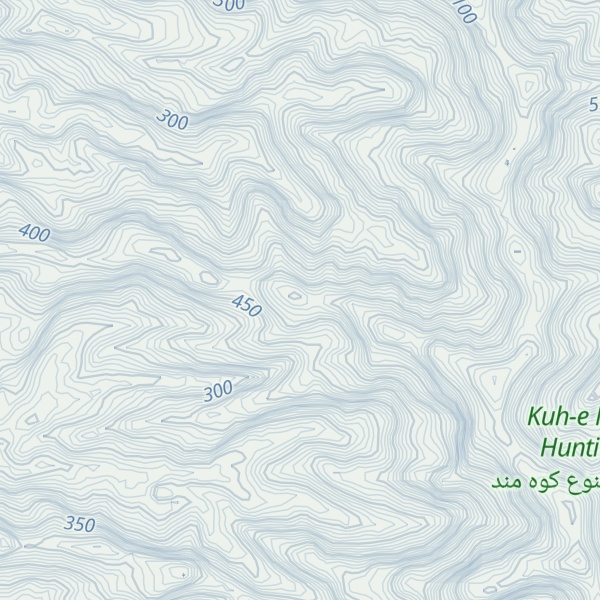 Map of Kūh-e Bord-e Boland