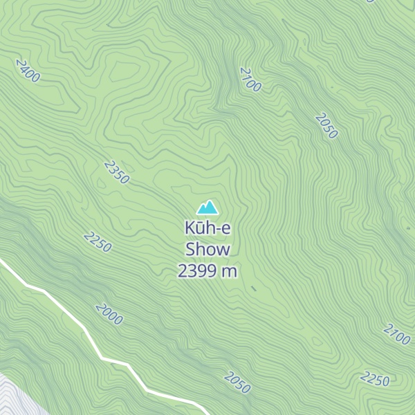 Map of Kūh-e Show