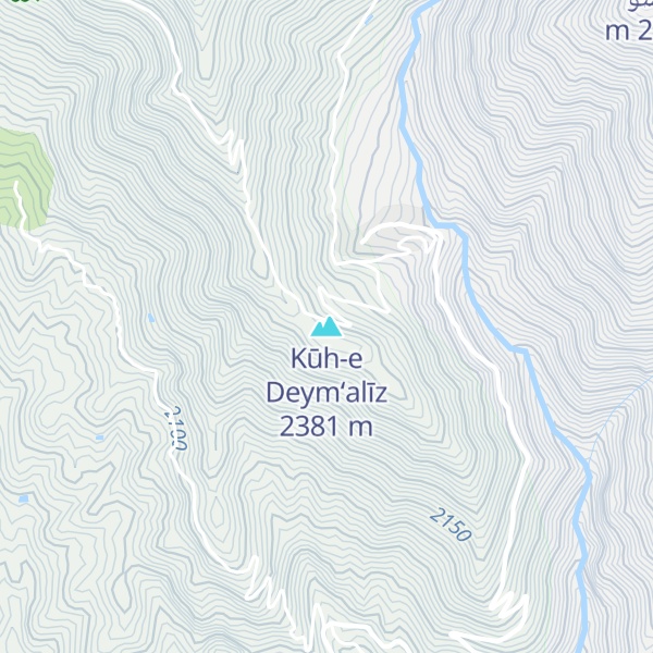 Map of Kūh-e Deym‘alīz