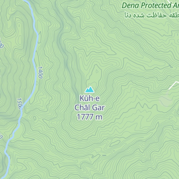 Map of Kūh-e Chāl Gar