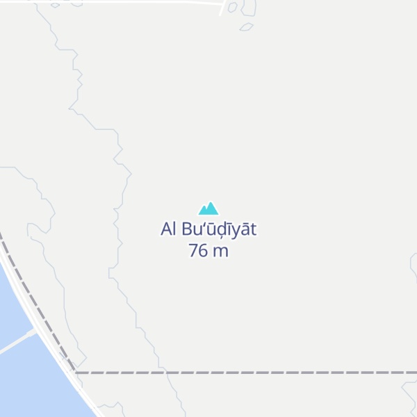 Map of Al Bu‘ūḑīyāt