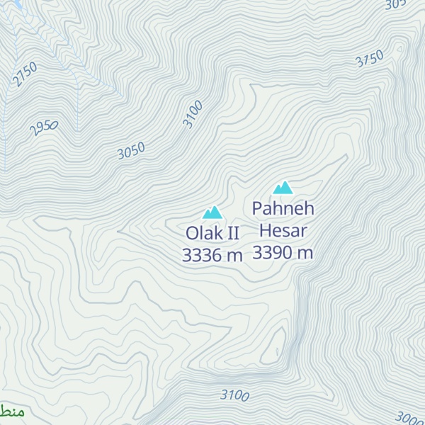 Map of Olak II