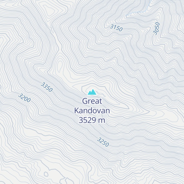 Map of Great Kandovan