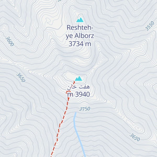 Map of هفت خان