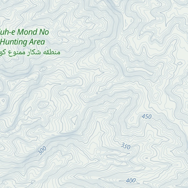 Map of Kūh-e Sapanj