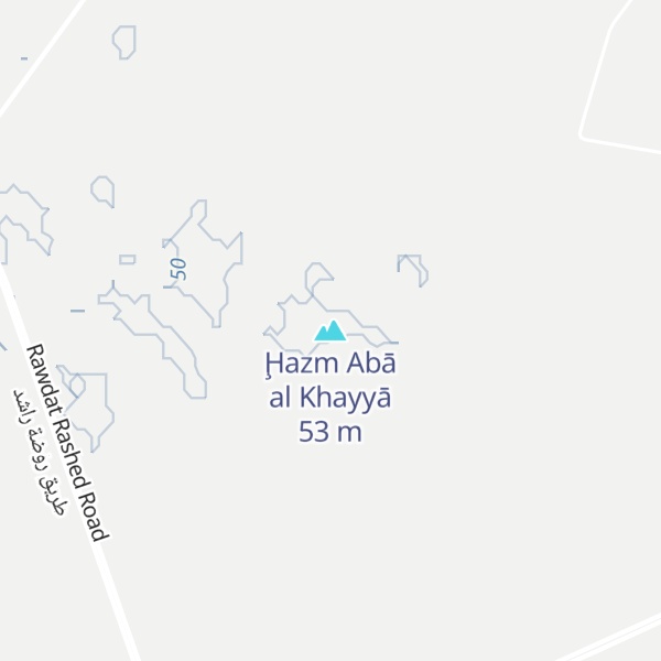 Map of Ḩazm Abā al Khayyā