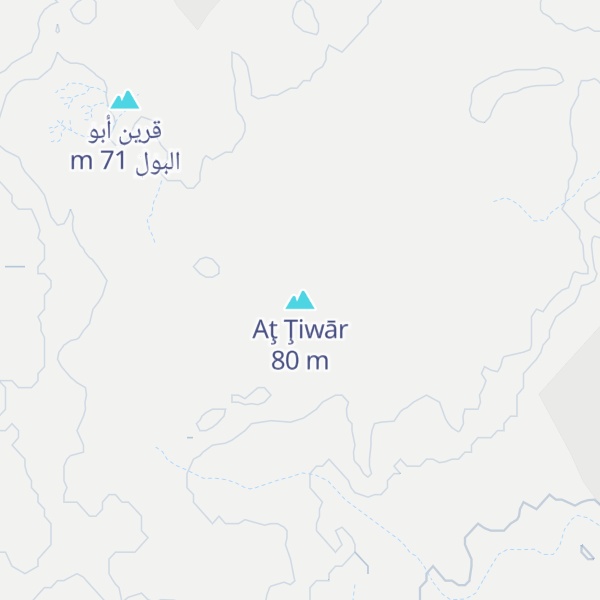 Map of Aţ Ţiwār