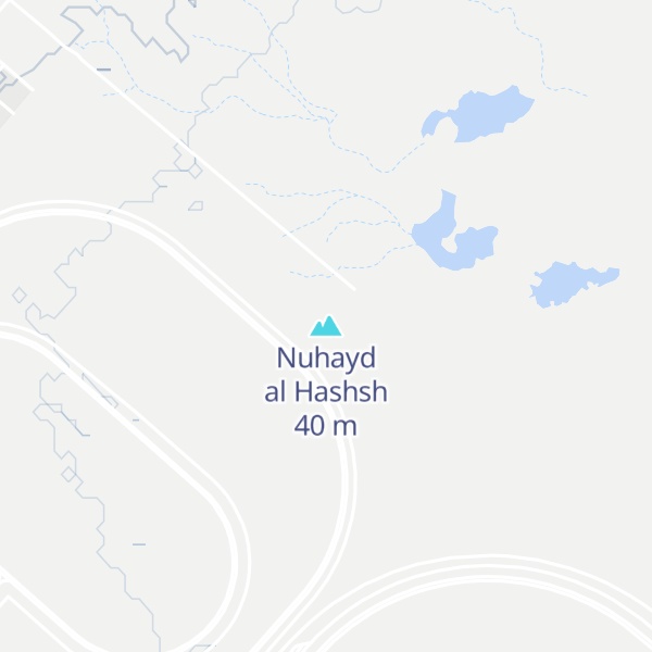 Map of Nuhayd al Hashsh