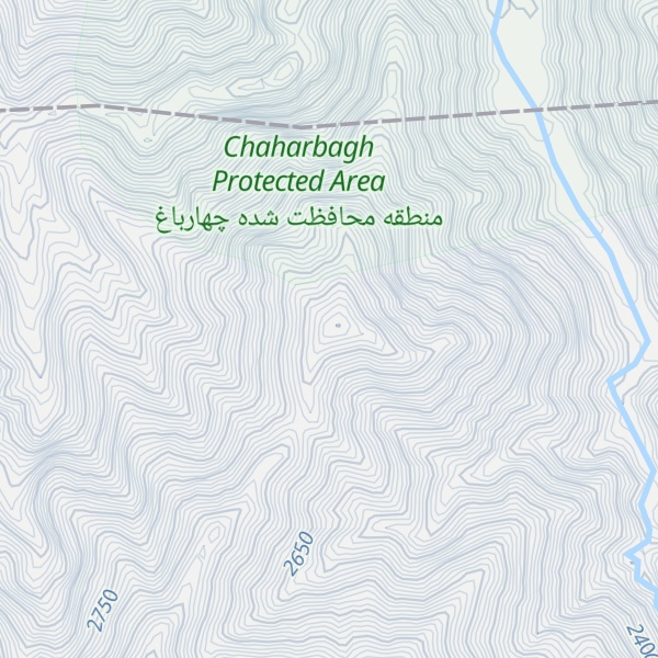 Map of Kūh-e Bārū