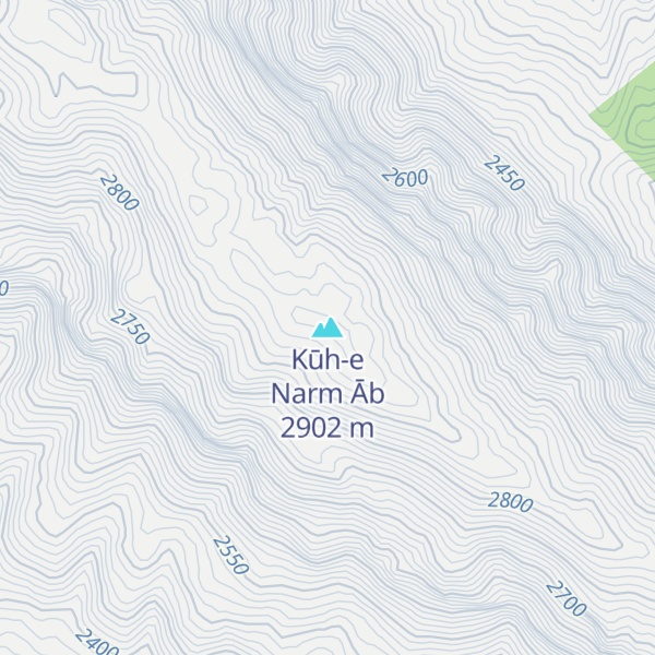 Map of Kūh-e Narm Āb