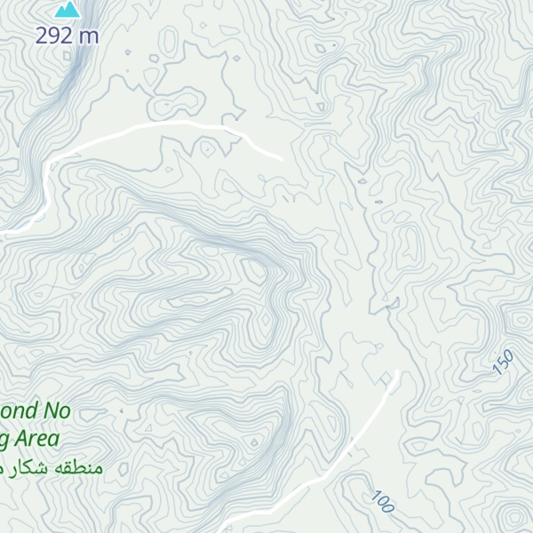 Map of Kūh-e Mankolī