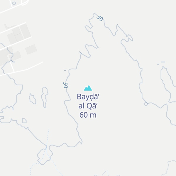 Map of Bayḑā’ al Qā‘