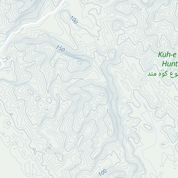 Map of Kūh-e Khārgī