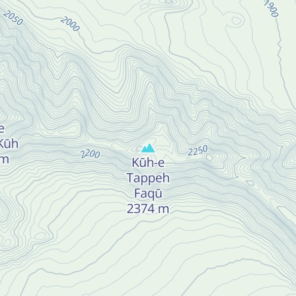 Map of Kūh-e Tappeh Faqū