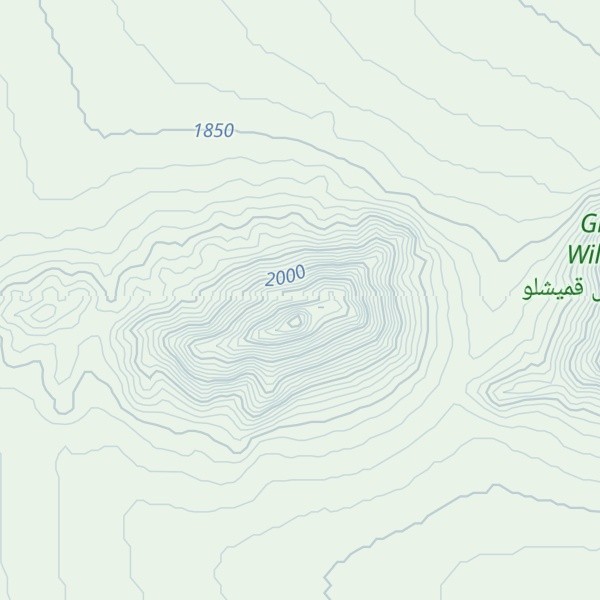 Map of Kūh-e Sūrchī
