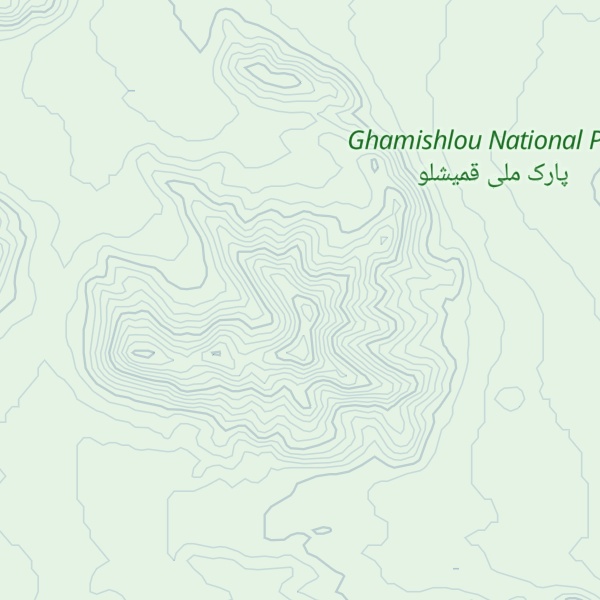 Map of Kūh-e Bāghak