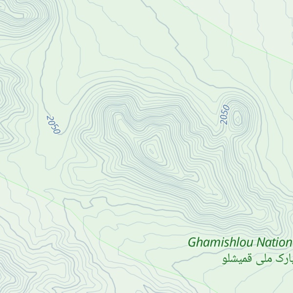 Map of Kūh-e Kamar Pahn