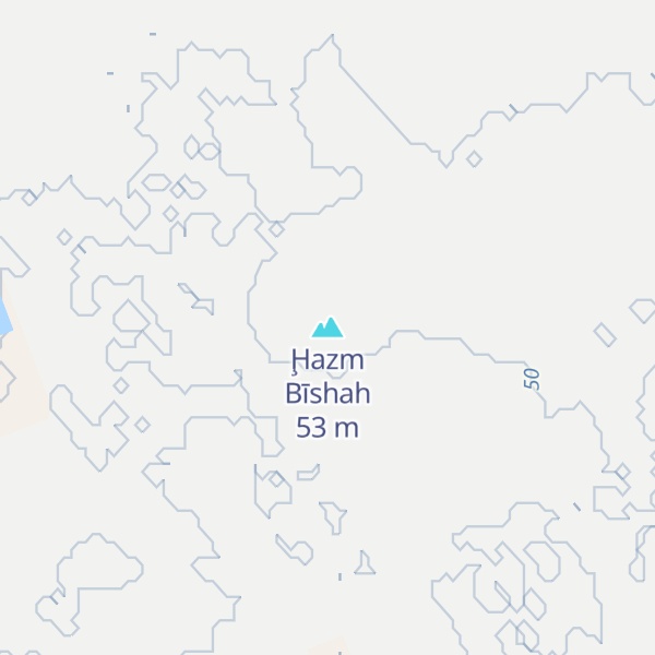 Map of Ḩazm Bīshah