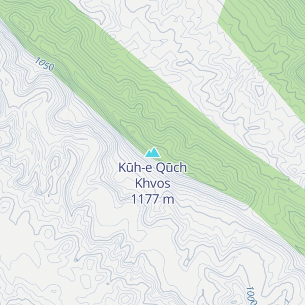 Map of Kūh-e Qūch Khvos