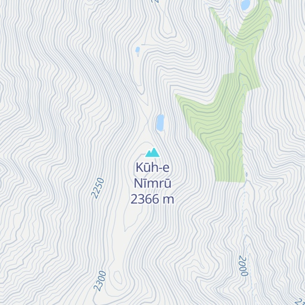 Map of Kūh-e Nīmrū