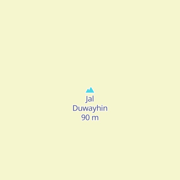 Map of Jal Duwayhin