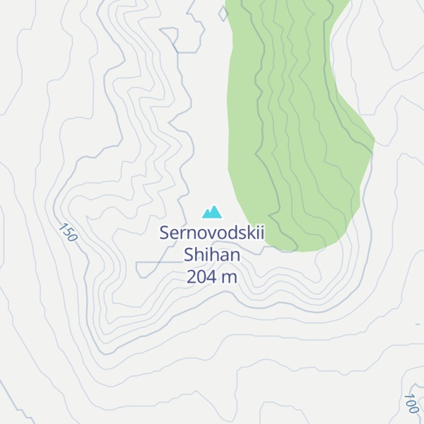 Map of Sernovodskii Shihan