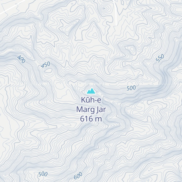 Map of Kūh-e Marg Jar