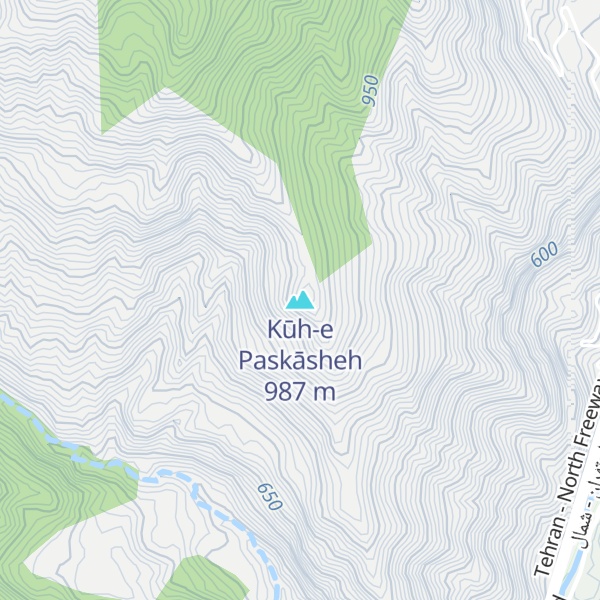 Map of Kūh-e Paskāsheh