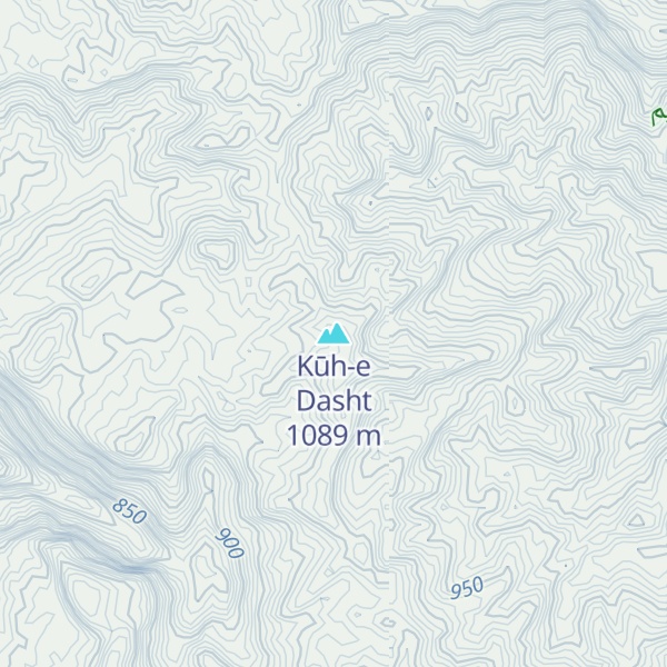 Map of Kūh-e Dasht