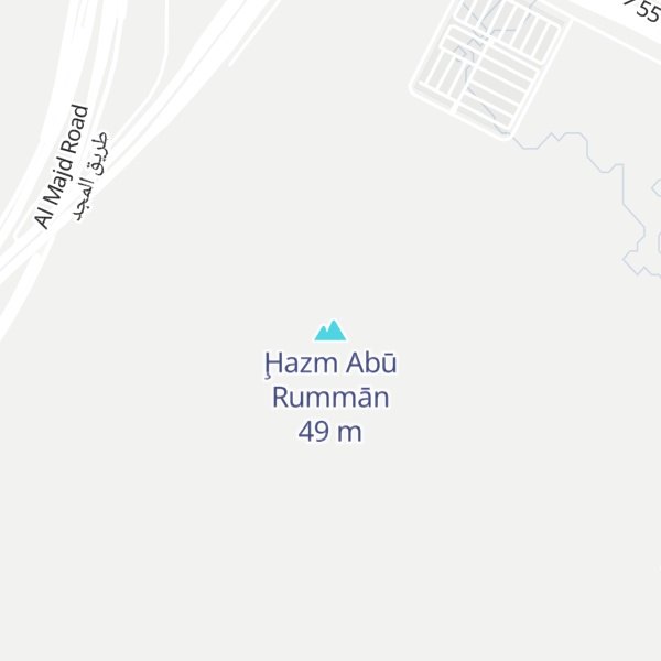 Map of Ḩazm Abū Rummān