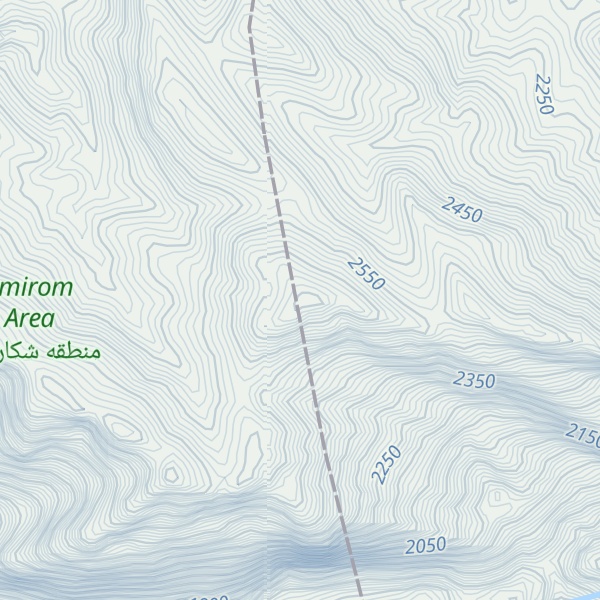 Map of Kūh-e Gāmarzāl