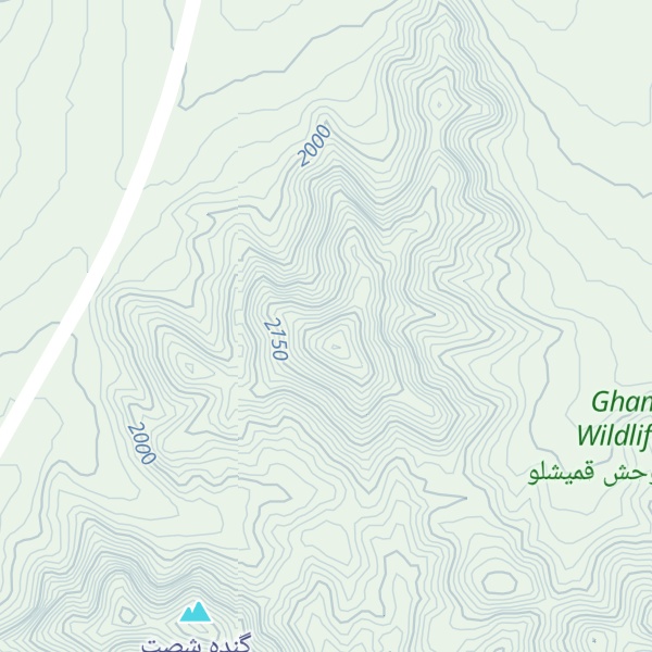 Map of Kūh-e Āghol Khūnī